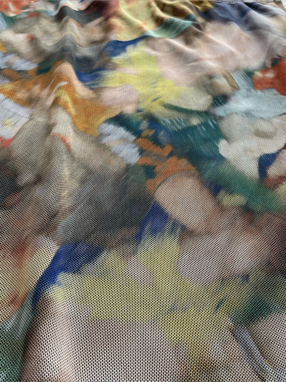 Persaya Blur Angel Cherub Art Skirt size L - Picture 5 of 11